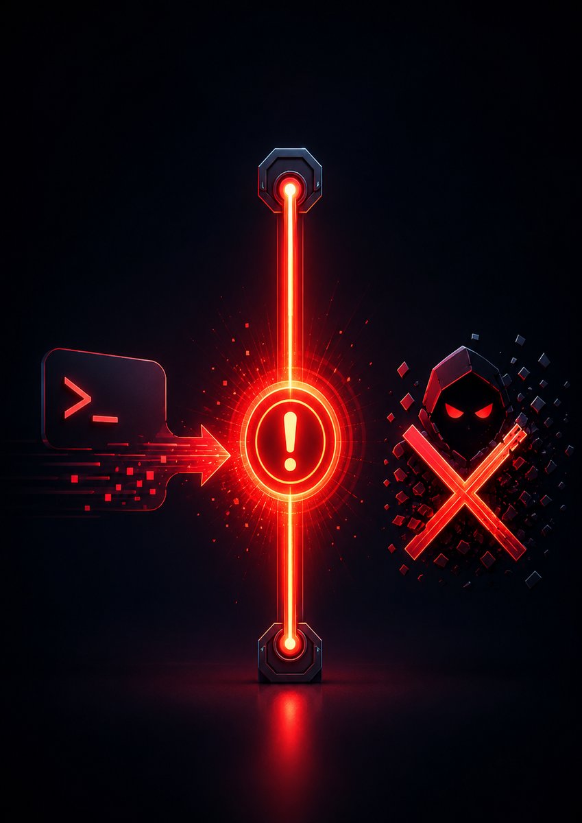 A tripwire that turns an attempted prompt injection into the alarm that shuts the attacker down