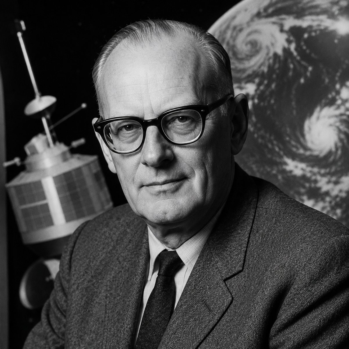 Arthur C. Clarke portrait