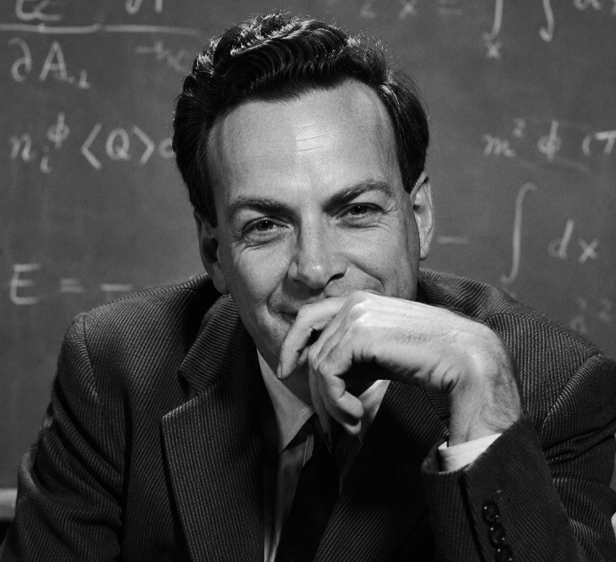 Richard Feynman portrait