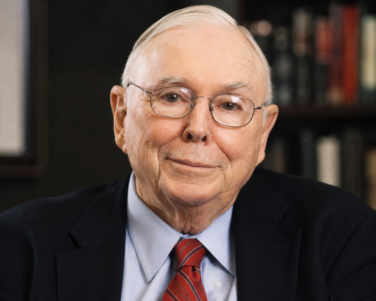 Charlie Munger portrait